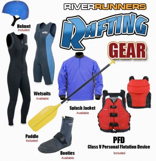 what to bring whitewater rafting