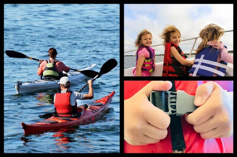 kayaking without life jacket