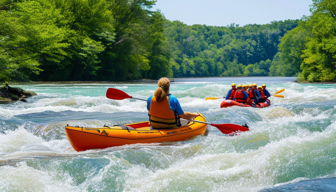 Understanding the Difference Between Canoeing Kayaking and Rafting