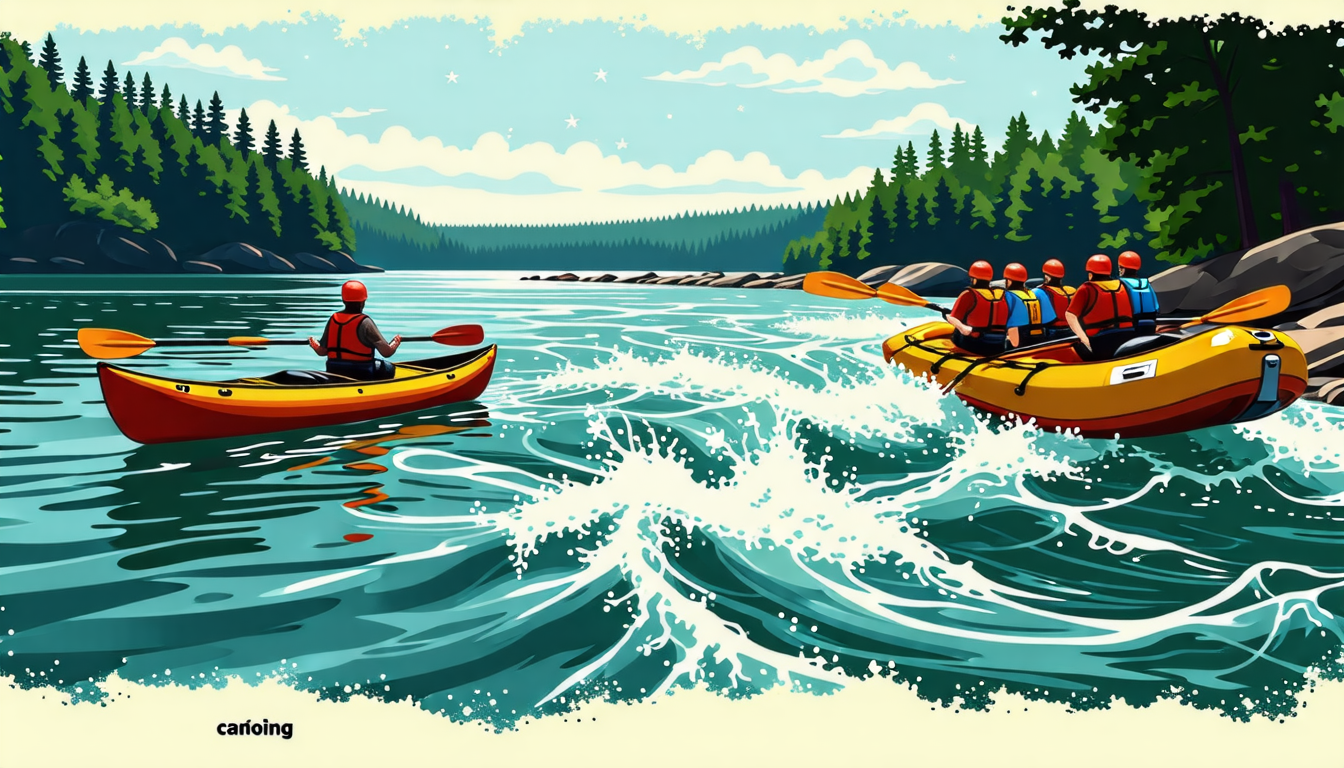 Understanding the Difference Between Canoeing Kayaking and Rafting